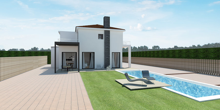 Imatge d'una casa minimalista realitzada per un estudi de disseny d'interiors